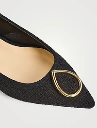 Lorenzo Tweed Ballet Flats