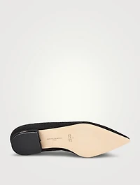Lorenzo Tweed Ballet Flats