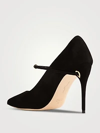 Lorenzo Mesh And Suede Pumps