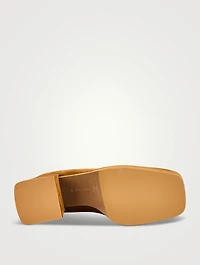 Rouen Suede Platform Penny Loafers