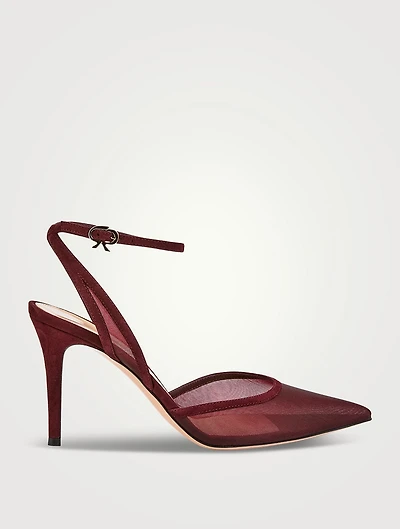 Dorotea Suede And Mesh Pumps