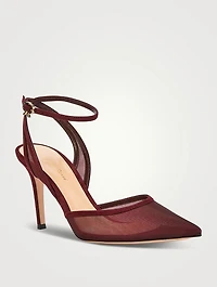 Dorotea Suede And Mesh Pumps