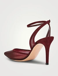 Dorotea Suede And Mesh Pumps