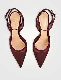 Dorotea Suede And Mesh Pumps