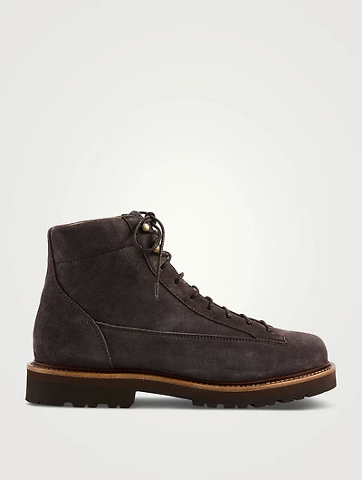 Waxed Suede Urban Outdoor Boots
