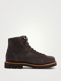 Waxed Suede Urban Outdoor Boots