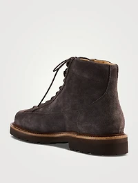 Waxed Suede Urban Outdoor Boots