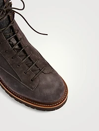 Waxed Suede Urban Outdoor Boots