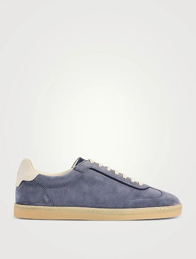 Washed Suede Sneakers