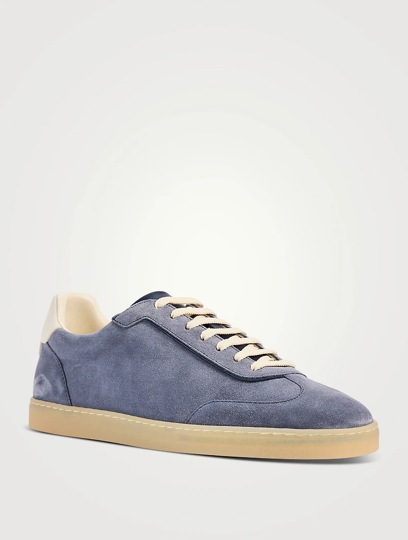 Washed Suede Sneakers