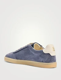 Washed Suede Sneakers