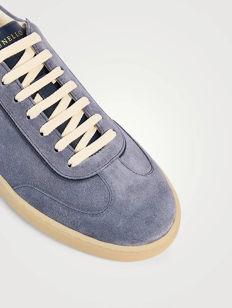 Washed Suede Sneakers