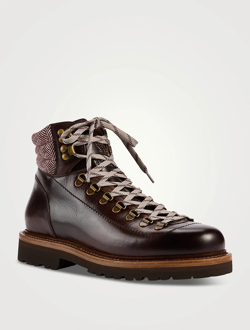 Leather Hiking Boots