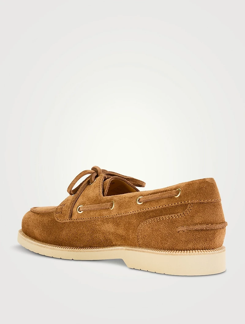 Suede Boat Shoes