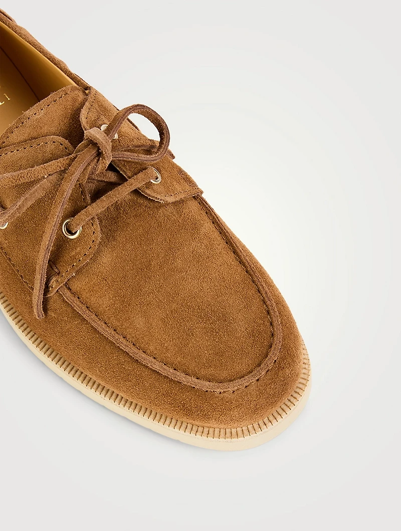 Suede Boat Shoes