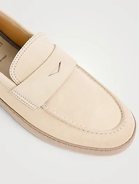 Suede Penny Loafers