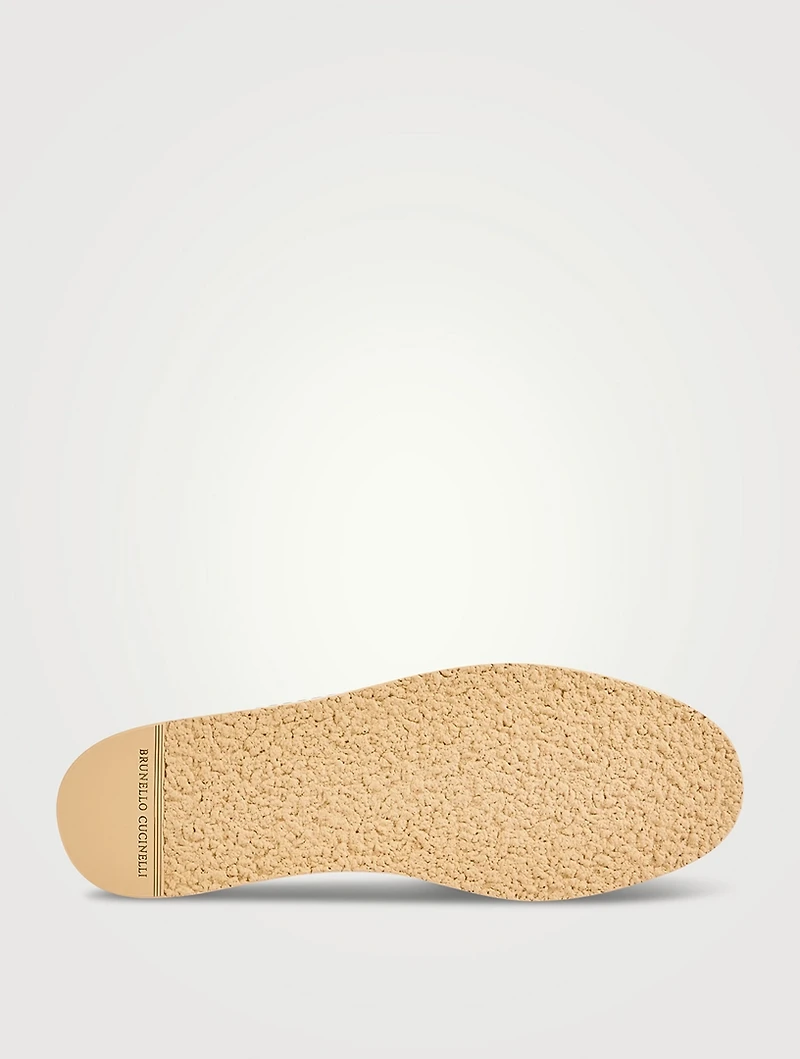 Suede Penny Loafers