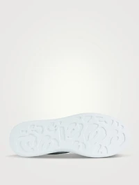 Oversized Retro Leather Sneakers