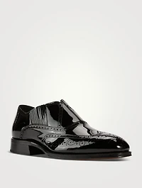Jermyn Patent Leather Slip-On Shoes