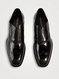 Jermyn Patent Leather Slip-On Shoes
