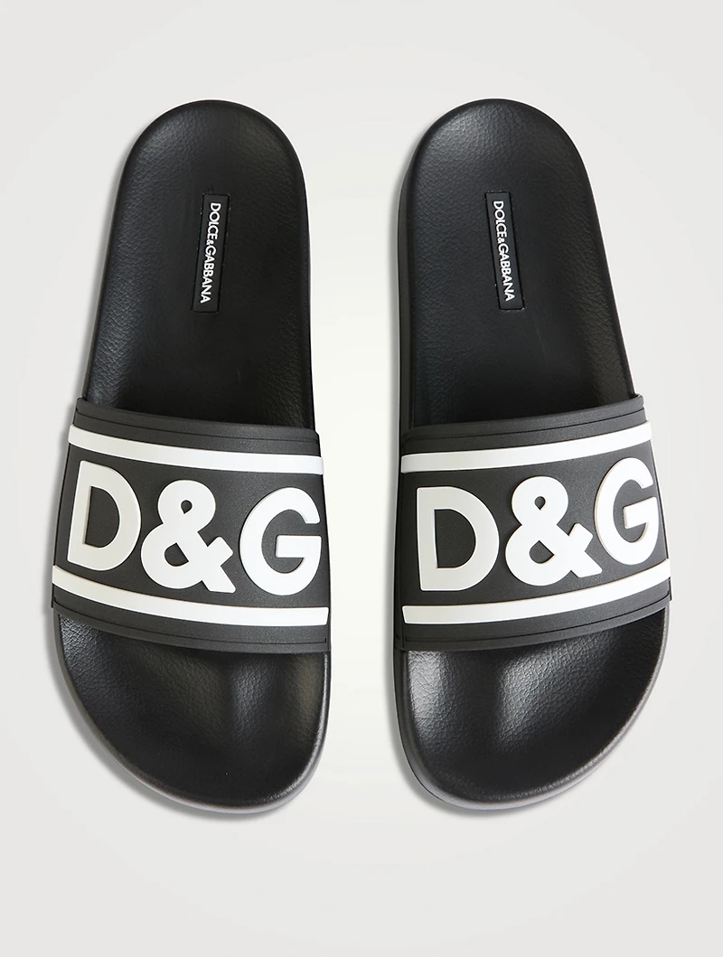 DG Logo Slide Sandals