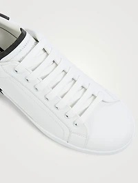 Portofino Leather Sneakers With Suede