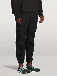 Suede And Mesh Sneakers