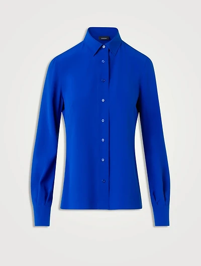 Silk Crêpe Shirt