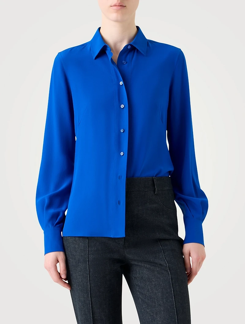 Silk Crêpe Shirt