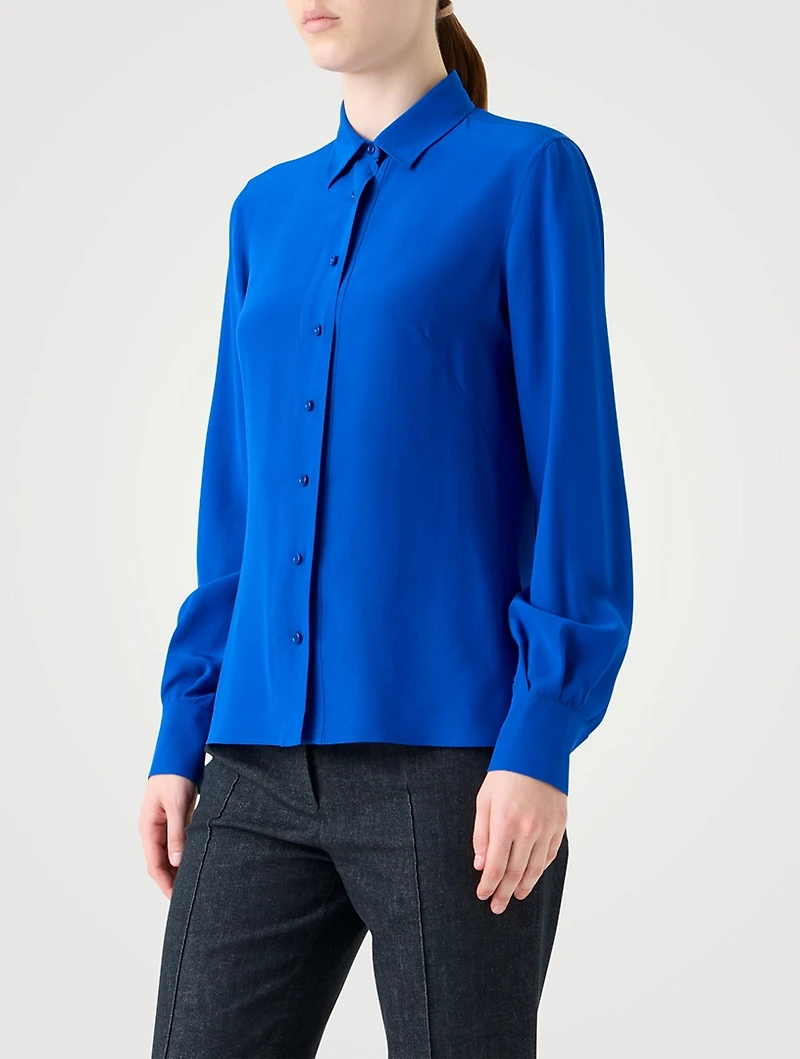 Silk Crêpe Shirt