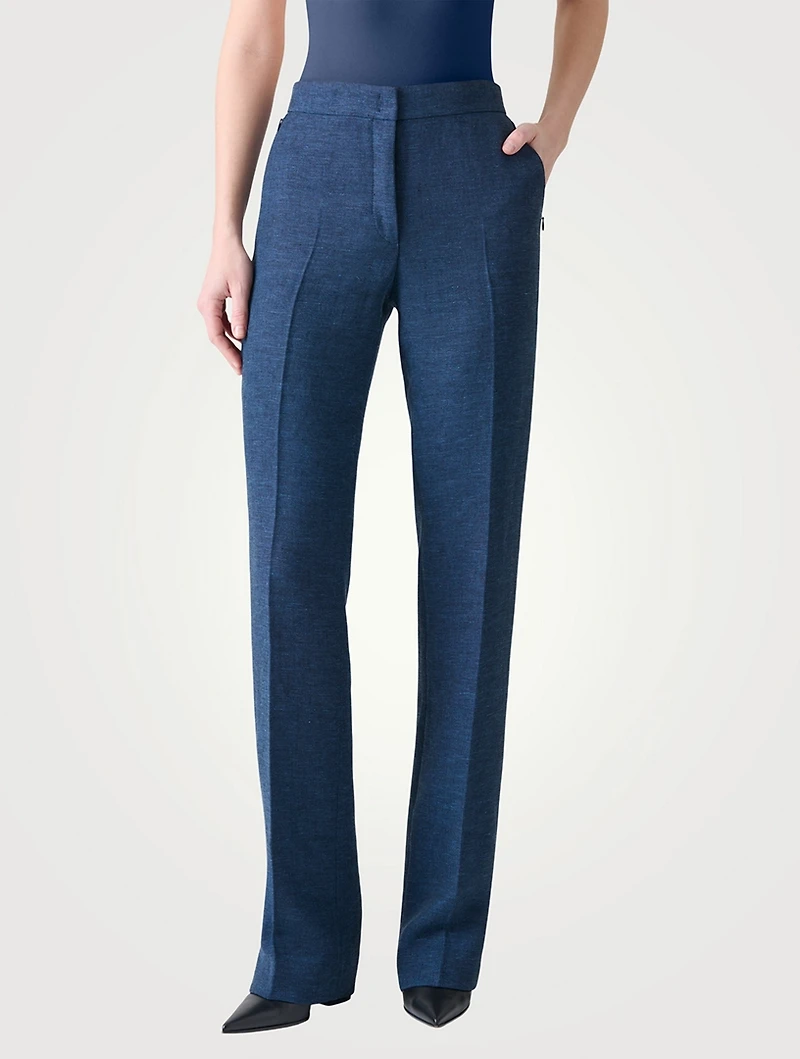 Carl Straight-Leg Trousers