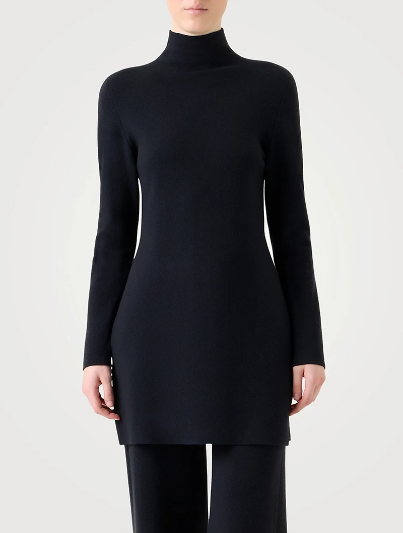 Knit Turtleneck Tunic