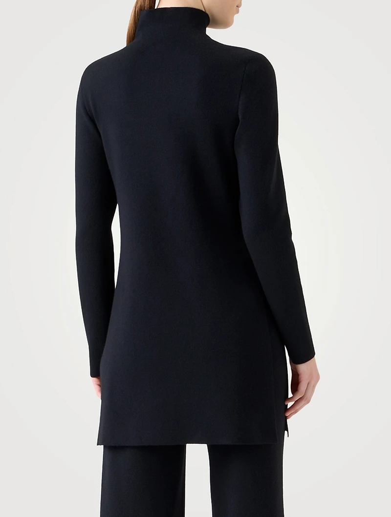 Knit Turtleneck Tunic