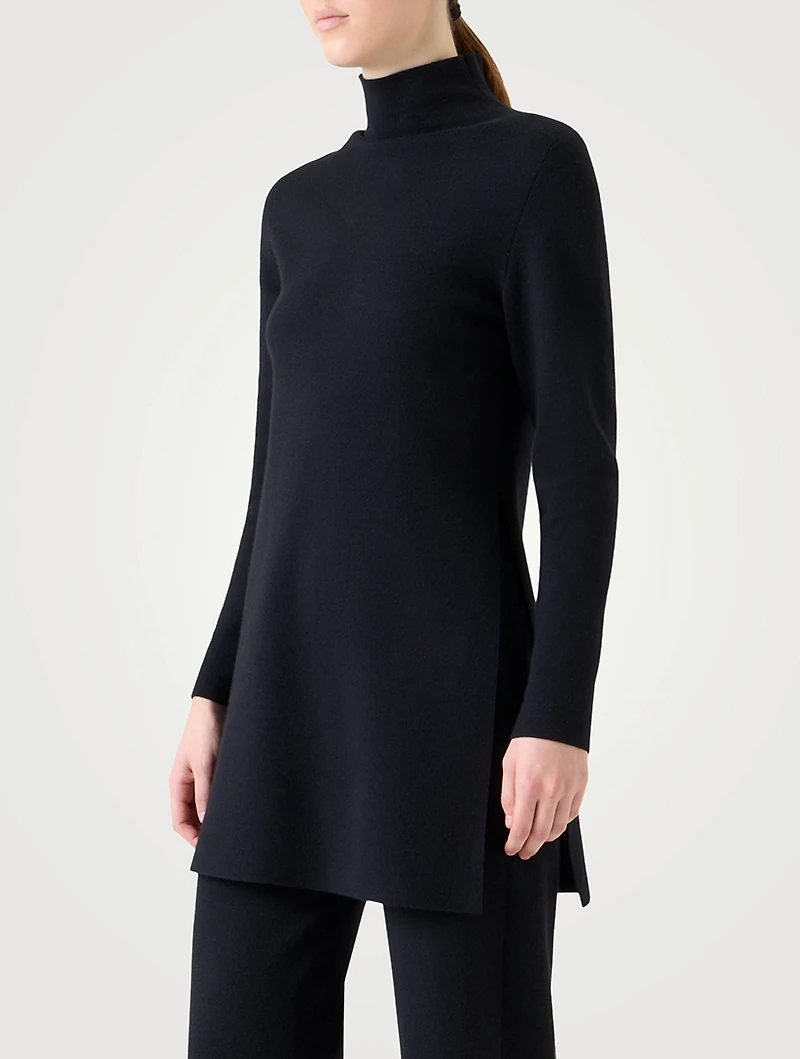 Knit Turtleneck Tunic