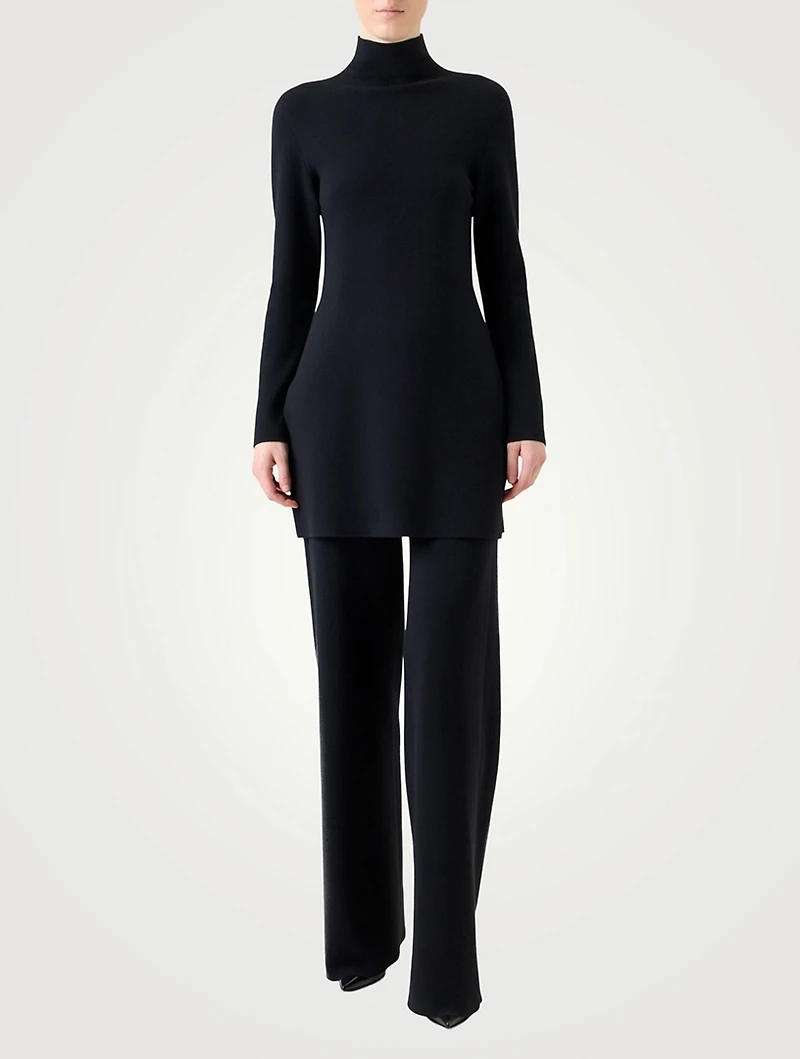 Knit Turtleneck Tunic