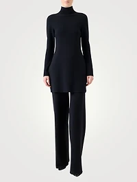 Knit Turtleneck Tunic