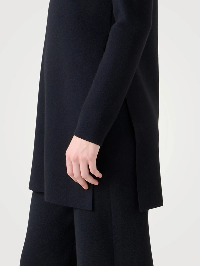 Knit Turtleneck Tunic