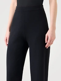 Cashmere Silk Flare Trousers