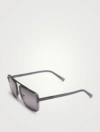 Square Aviator Sunglasses