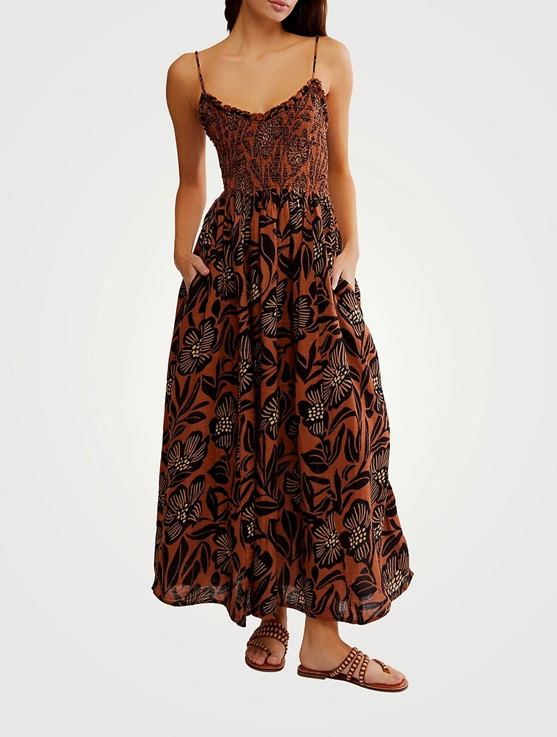 Sweet Nothings Midi Dress Floral Print