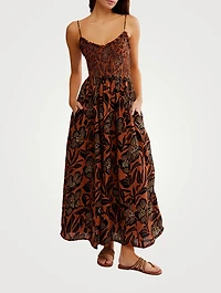 Sweet Nothings Midi Dress Floral Print