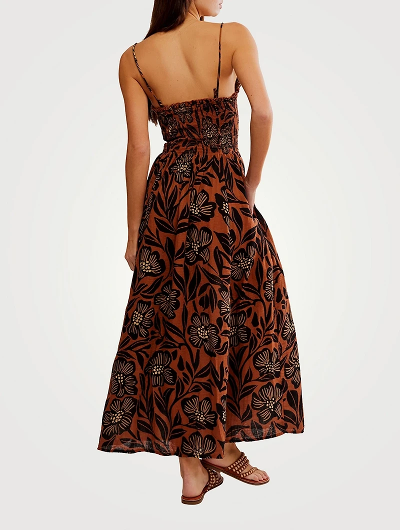Sweet Nothings Midi Dress Floral Print