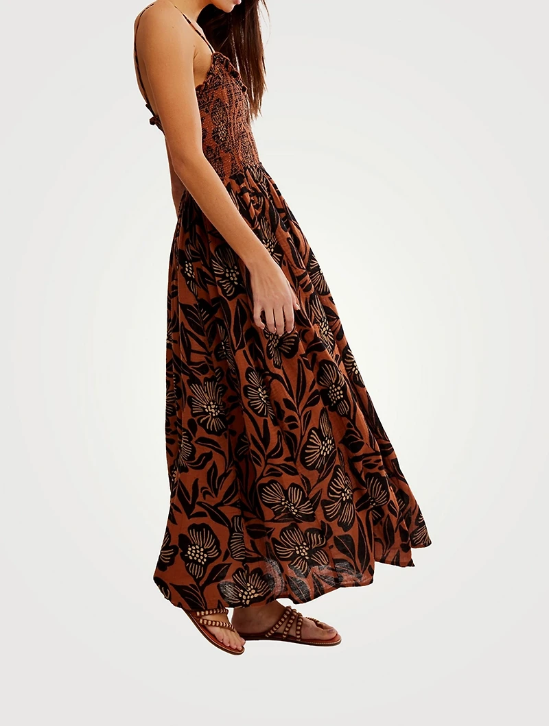 Sweet Nothings Midi Dress Floral Print