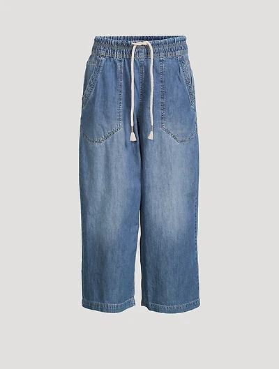 Easy Peasy Wide-Leg Jeans
