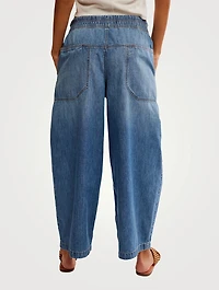 Easy Peasy Wide-Leg Jeans
