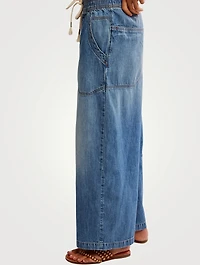 Easy Peasy Wide-Leg Jeans