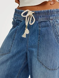 Easy Peasy Wide-Leg Jeans