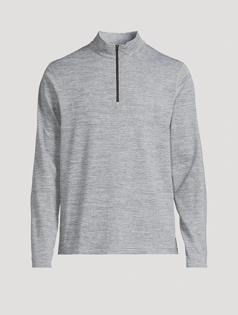 Tiebreak Solotex® Mesh Quarter-Zip Pullover