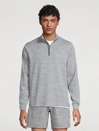Tiebreak Solotex® Mesh Quarter-Zip Pullover