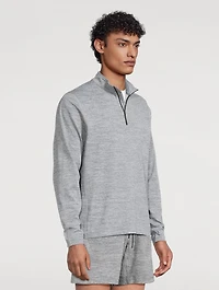 Tiebreak Solotex® Mesh Quarter-Zip Pullover